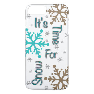 雪のiPhoneケースの時間 iPhone 8 Plus/7 Plusケース