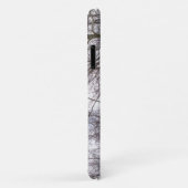 雪のiPhoneケースの赤い納屋 Case-Mate iPhoneケース (裏面/右)