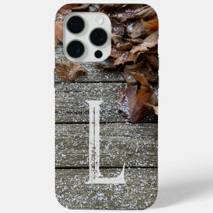 雪のiPhone / iPadケースを持つ紅葉 iPhone 15 Pro Maxケース