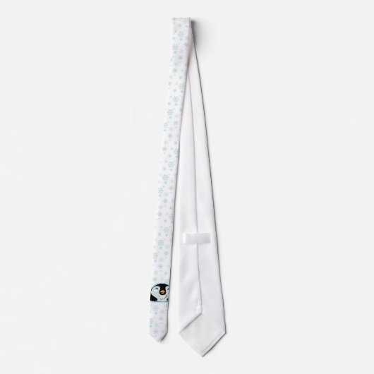 雪のPengi ネクタイ (裏面)