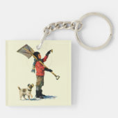 雪のShoveler キーホルダー (裏面)