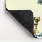 雪のShoveler マウスパッド (コーナー)