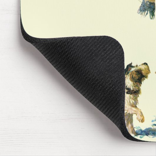 雪のShoveler マウスパッド (コーナー)