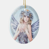 雪のsparkel セラミックオーナメント (右)