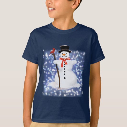 雪のTシャツ Tシャツ (正面)