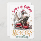 雪は降り、書物は呼ぶ シーズンカード (正面/裏面)