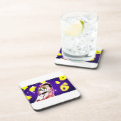 雪ふくろうの夜 コースター (右側)