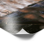 雪ふくろうウィンキング フォトプリント (角)