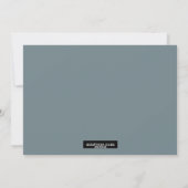 雪ぼけフォトホリデーカード シーズンカード (裏面)