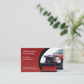 雪まき名刺 名刺 (スタンド正面)