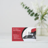 雪まき名刺 名刺 (スタンド正面)