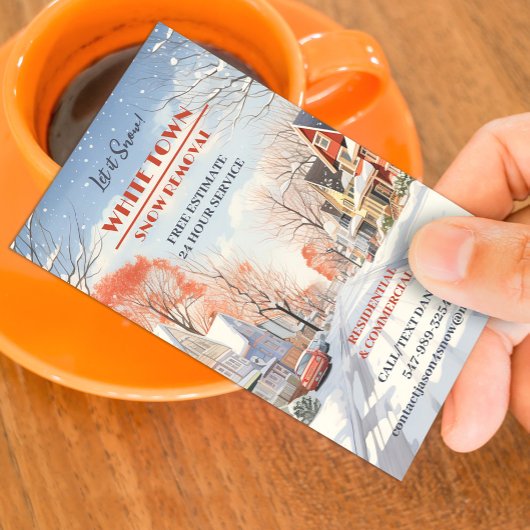 雪まき名刺 名刺