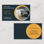 雪まき名刺 名刺 (正面/裏面)