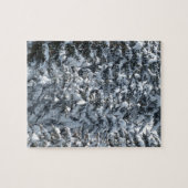 雪もみの木のテクスチャ ジグソーパズル (横)