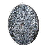 雪もみの木のテクスチャ ダーツボード (正面右)