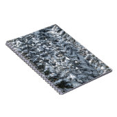 雪もみの木のテクスチャ ノートブック (右側)