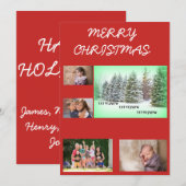 雪よ降れ！雪よ降れ！ シーズンカード (正面/裏面)