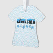 雪をかぶったジオカサー オーナメント (正面)