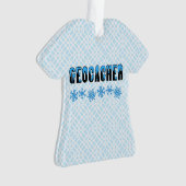 雪をかぶったジオカサー オーナメント (正面)