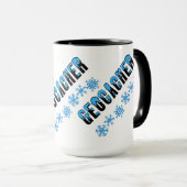 雪をかぶったジオカサー マグカップ (正面右)