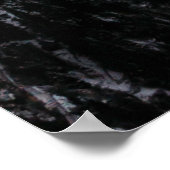 雪をかぶった山々 ポスター (角)