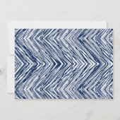 雪をかぶった山の上昇のチケットの招待状 招待状 (裏面)