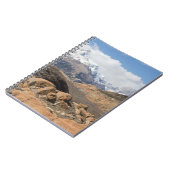 雪をかぶった山 ノートブック (左側)