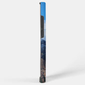 雪をかぶった険しい山サムスンケース SAMSUNG GALAXYケース (右側面)