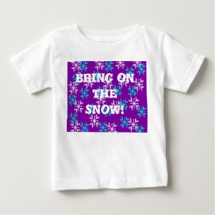 雪をもたらす ベビーTシャツ
