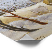 雪をクリアする ポスター (角)