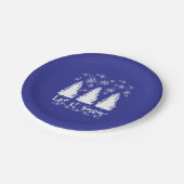 雪を伸ばしたキャンバス印刷 ペーパープレート (アングル)