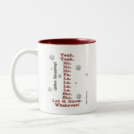 雪を入れる – 前後のショッピング- Mag ツートーンマグカップ