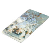 雪を入れる – 雪あじさいの木 マグネット (左側)