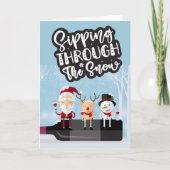 雪を啜りながら シーズンカード (正面)