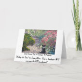 雪を待つ カード (裏面)