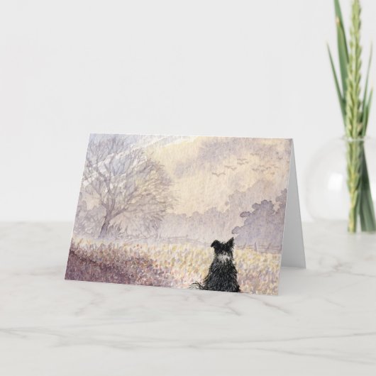 雪を待つ カード (正面)