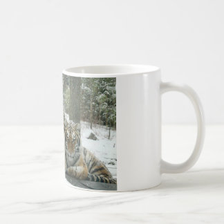 雪を楽しんで下さい コーヒーマグカップ