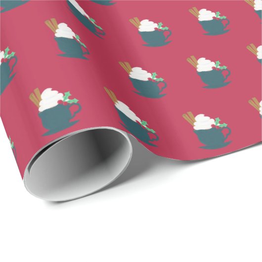 雪を積む1杯 ラッピングペーパー (ロールコーナー)