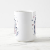 雪を積む コーヒーマグカップ (中央)