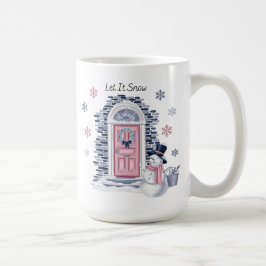 雪を積む コーヒーマグカップ