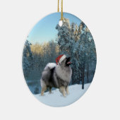 雪を通って紛砕… セラミックオーナメント (右)