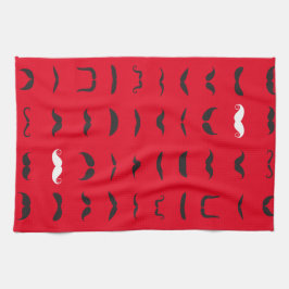 「雪を通ってtaching キッチンタオル