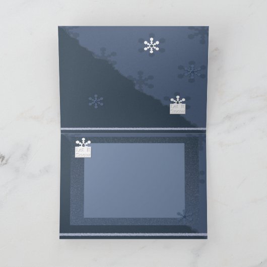雪を降らす シーズンカード (内部)