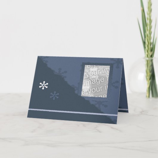 雪を降らす シーズンカード (正面)