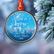 雪を降らせよう私たちの最初のクリスマスブルー