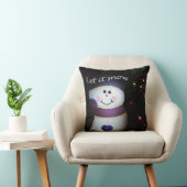 雪を降らせる クッション (椅子)