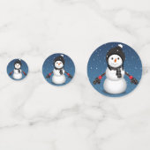 雪を降らせる コンフェッティ (正面)