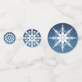 雪を降らせる コンフェッティ (裏面)