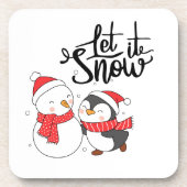 雪を降らせる コースター (正面)