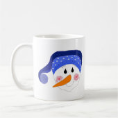 雪を降らせる コーヒーマグカップ (左)